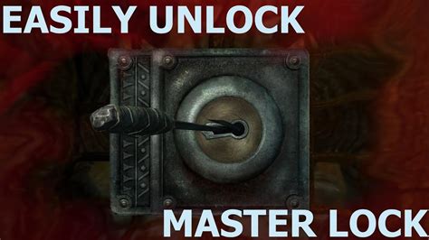 lockpicking skyrim|Master locks are easy. And so can you!